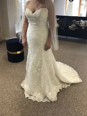 £700 • Buy Maggie Sottero “Brenda” Wedding Dress Size 16
