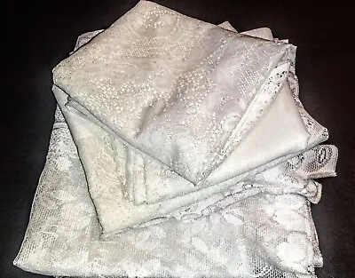 Lot Of 5 Vintage Lace VALANCE  • $10