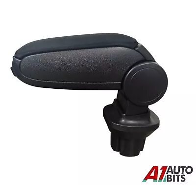 Black Fabric Cloth Armrest Center Console For Mini Cooper R55 CLUBMAN R56 R57 • £37.99