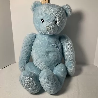 Baby GUND “My First Teddy” Light Blue Plush/stuffed Bear 14” • $14