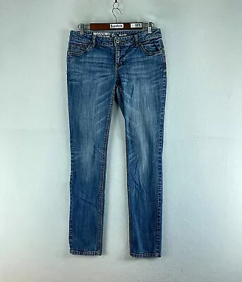 Mossimo Womens Jeans Blue Tag Size 9 (31x30.5) Low Rise Skinny Denim • $14.78