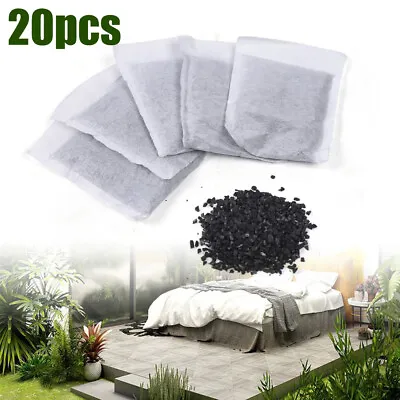 20 Pack Activated Carbon Charcoal Filter Bags Kit For Water Distiller Purifier • $24