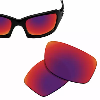 Polarized Replacement Lenses For-OAKLEY Fives Squared Sunglasses Midnight Sun • $6.99