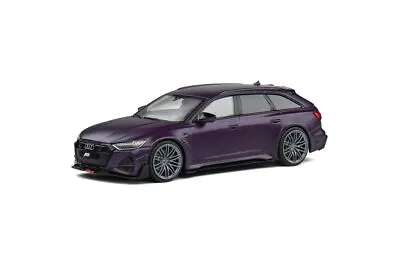 2022 Audi ABT RS6-R Purple - Solido S4310701 - 1/43 Scale Diecast Model Toy Car • $28.89