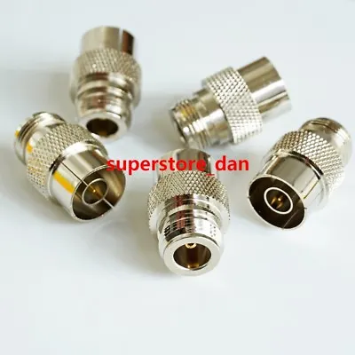 5X N Male Plug To N Female Snap-on Push-On Disconnect Quick RF Adapter Connector • $16.62