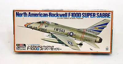 Hasegawa #js-035 North American-rockwell F-100d Super Sabre 1/72 Scale Kit • $15
