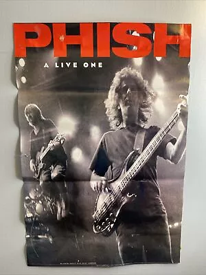 Vintage Elektra 1992 Phish A Live One Poster 20x30  • $149.99