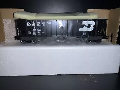 LOOK! NEW! Weaver Ultra LOADED Burlington Northern 3 BAY RIBBED COAL CAR 529566 • $49.90