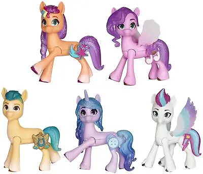 My Little Pony Meet The Mane 5 Collection Action Figures With Accessories • £16.49