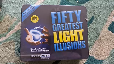 Marvin’s Magic 50 Greatest Light Illusions.  New And Sealed. Close Up Magic • £35