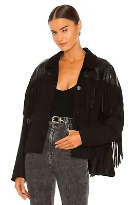 NEW Size M LAMARQUE Madeline Jacket In Black REVOLVE MSRP $675 • $578.40