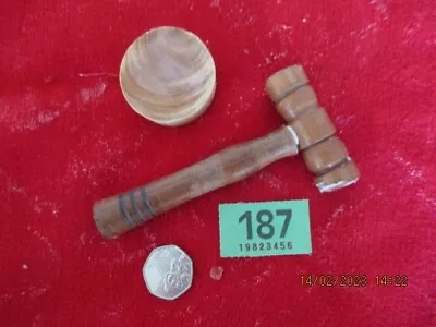 £6.95 • Buy  Mini Gavel And Block