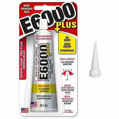 £16.96 • Buy E6000 Plus Craft Glue And Original Snip Tip Nozzle Fabric,Wood, Jewellery, Glas