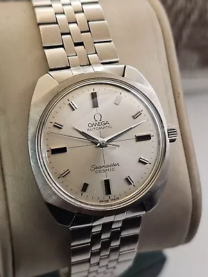 Omega Seamaster Cosmic Men's Vintage Wrist Watch Haircross Dial  • $980.35