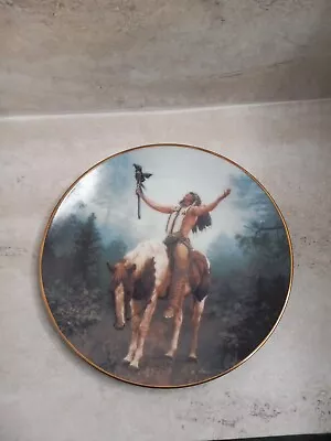 Deliverance Collector Plate Mystic Warriors Chuck Ren 1992 Hamilton Collection • $6.50