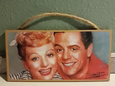 NEW I LOVE LUCY Wooden Sign • $10.95