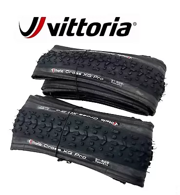 2 X Vittoria Cross XG Pro XC Gravel 700x31c Bicycle Road Bike Tire Tyres • $79.99