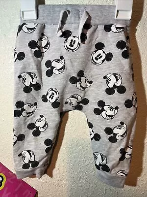 Disney Minnie Mouse Drawstring Pant 12 Months #321-40 • $4