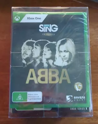 Let’s Sing ABBA With 2 Microphone Bundle (Xbox Series X Xbox One). • $25