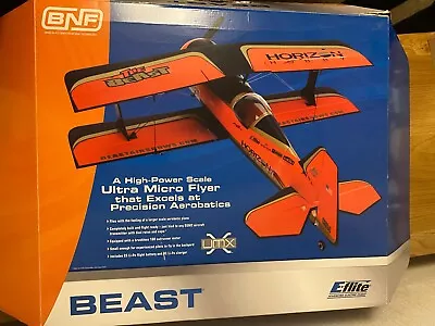 E-Flite Beast Stunt Plane Boxed Unflown • £70