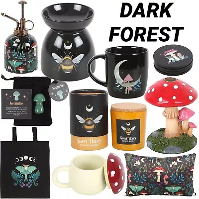 Dark Forest Mystical Witch Gothic Floral Collection Fall Mushroom Gift Cup Mug • £8.75