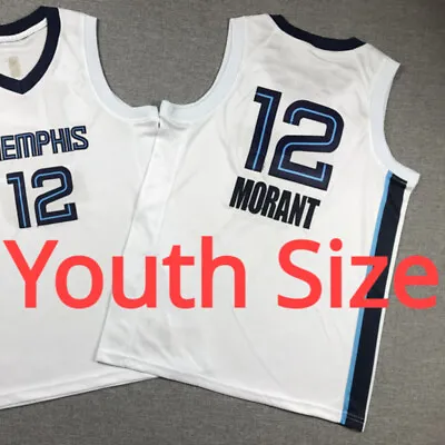 Youth Memphis Morant Basketball Jersey #12 Ja Basketball Jersey All Stitched • $22.99