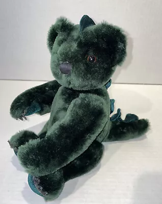 Vermont Teddy Bear The BearAnimal Collection Teddy Bear Dinosaur Plush Toy Green • $32.99