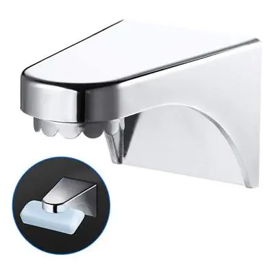 Magnetic Bathroom Soap Dish Soap Holder Soapbox Plate Tray Drain Jewelry Holder6 • £3.90