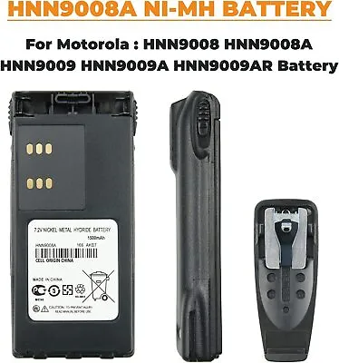 HNN9008A HNN9009A Battery For Motorola HT750 HT1250 GP320 GP330 GP328 GP340 380 • $17.96