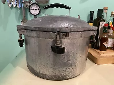 Vintage All American Pressure Model No. 7 Cooker Canner 15.5 Qts Cast Aluminum • $55.60