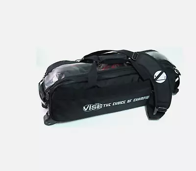 Vise Black 3 Ball Tote Bowling Bag • $76.50