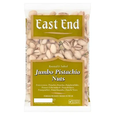 Pistachios Nuts Roasted Salted Roast Jumbo Pistachio Nuts In Shell  • £3.99