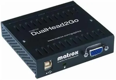 MATROX D2G-A2A-IF Matrox Graphics D2G-A2A-IF DualHead2Go • $22