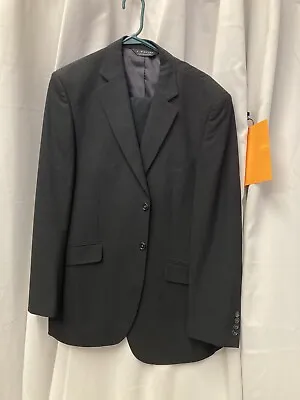 J Ferrar 34 X 29 Gray Chalk Stripe 2Btn Sport Coat Pants Mens Suit • $20