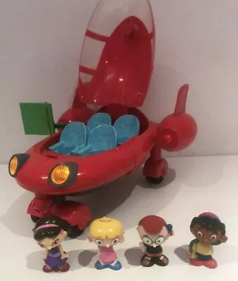 £64.99 • Buy Working Little Einstein Pat Pat Rocket + 4 Figures Homemade Green Tv Screen Ae38