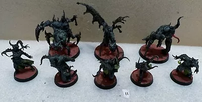 Warhammer 40k Chaos Space Marines Accursed Cultists Squad X8 • £4
