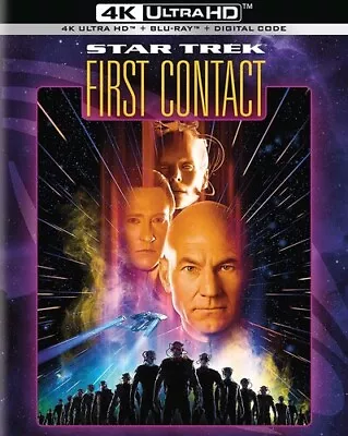 Star Trek VIII: First Contact [New 4K UHD Blu-ray] With Blu-Ray 4K Mastering • $21.49