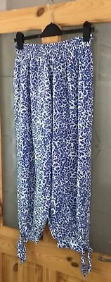 M&S Beachwear Harem Beach Trousers - Size Medium • £7.50