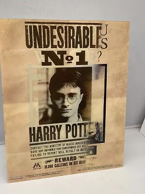 £5.99 • Buy Harry Potter Undesirable #1 Wizard Sirius Black 3D Lenticular Picture 25x20cms