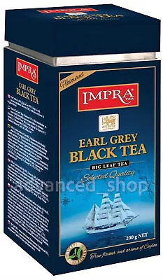 Impra Large Leaf Black Tea 10 Different Types (in A Metal Can) 200g • £19.20