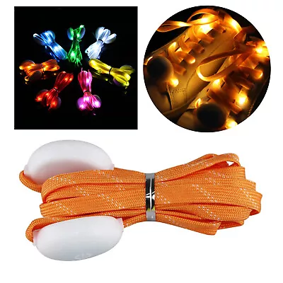 £6.89 • Buy Led Light Up Shoe Laces Roller Skates Women Men Orange