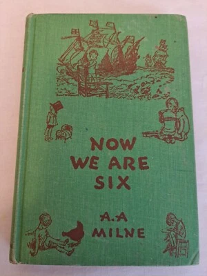 $19.96 • Buy Now We Are Six A.A.Milne HC 1939 138th Printing 