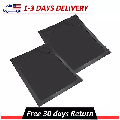 $51.29 • Buy Pair Mud Flaps 30  X 24  For Semi Truck Trailer Heavy Duty Rubber Design Chevron