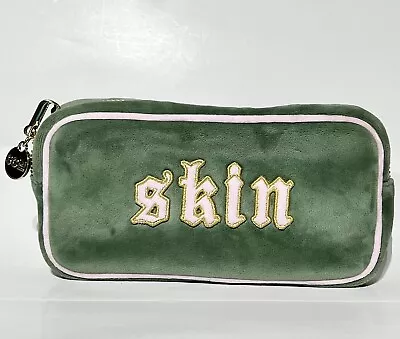 Stone Clover X Juicy Couture Velvet Make Up Bag 10/6/2 In Green Clean • $37