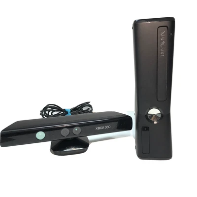 $89.99 • Buy Xbox 360 Slim Console With Kinect And Power Cord. No Hard Drive