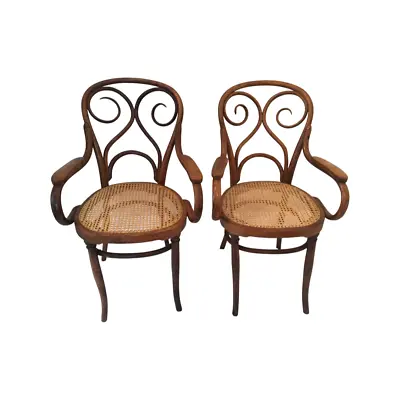 $245 • Buy Antique Cafe Chair Pair