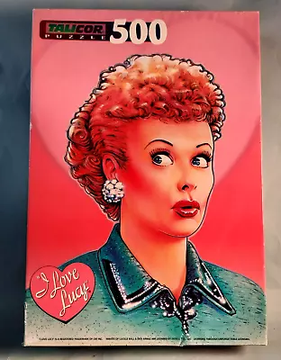 NEW I Love Lucy 500 Piece Puzzle Colorful Classic Collectible Talicor 1997 New • $16.14