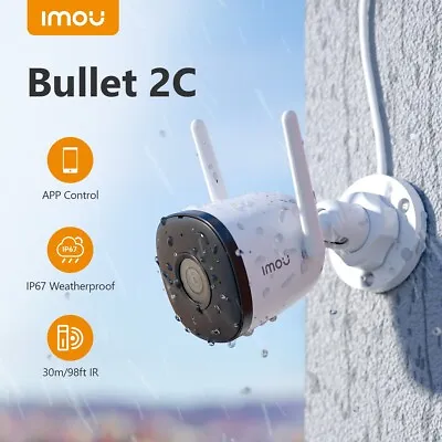 Imou Video Surveillance Security Camera Outdoor Wireless Home Ip Nest Cam 1080P • $29.99