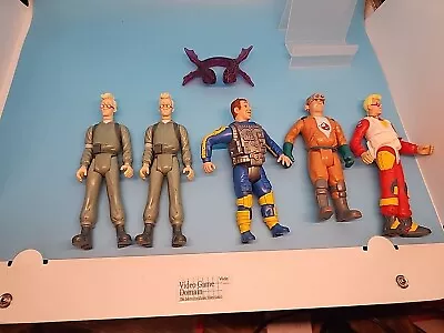 Vintage 80s Lot Of 6 Real Ghostbusters Toys Action Figures Original • $29