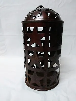 Metal Star Cut Out Lantern Tea Light Holder • $9.97